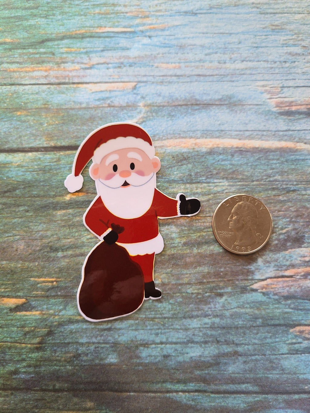 Santa Clause - Christmas Vinyl Sticker