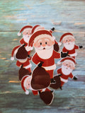 Santa Clause - Christmas Vinyl Sticker