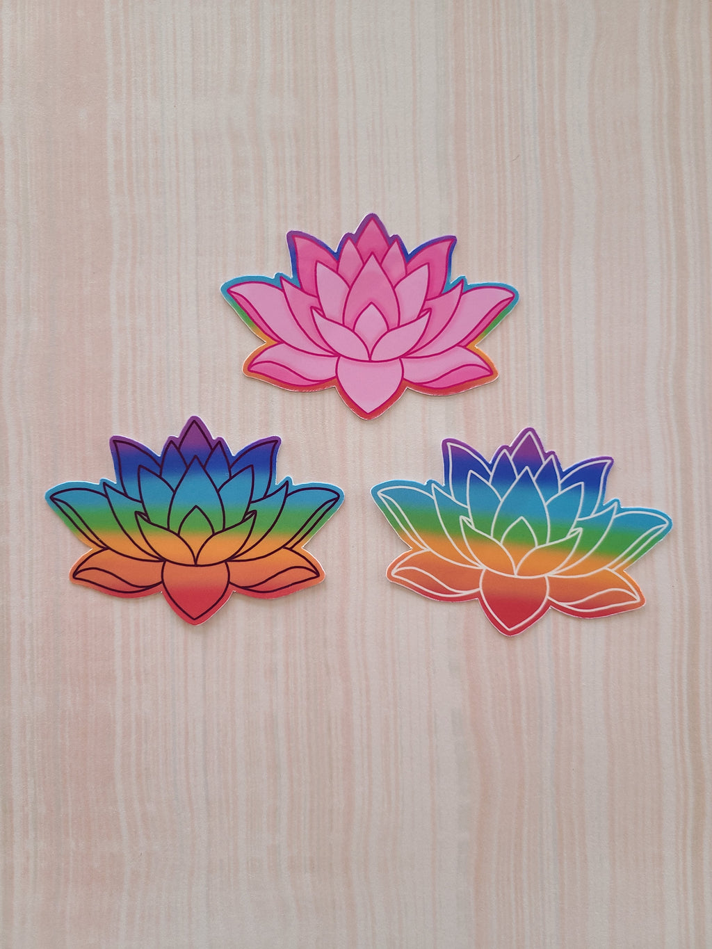 Lotus Flower Chakra-  Vinyl Sticker