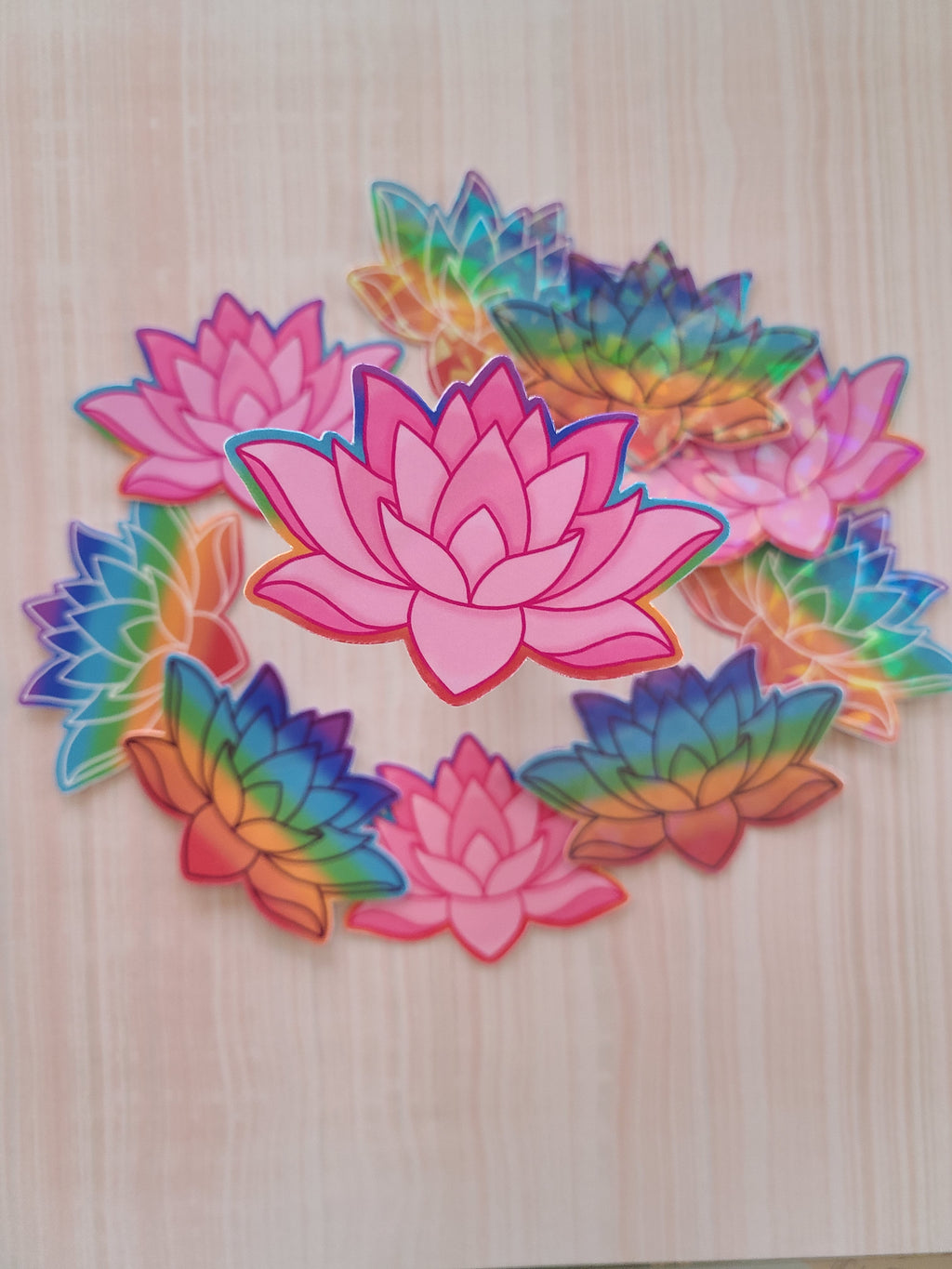 Lotus Flower Chakra-  Vinyl Sticker