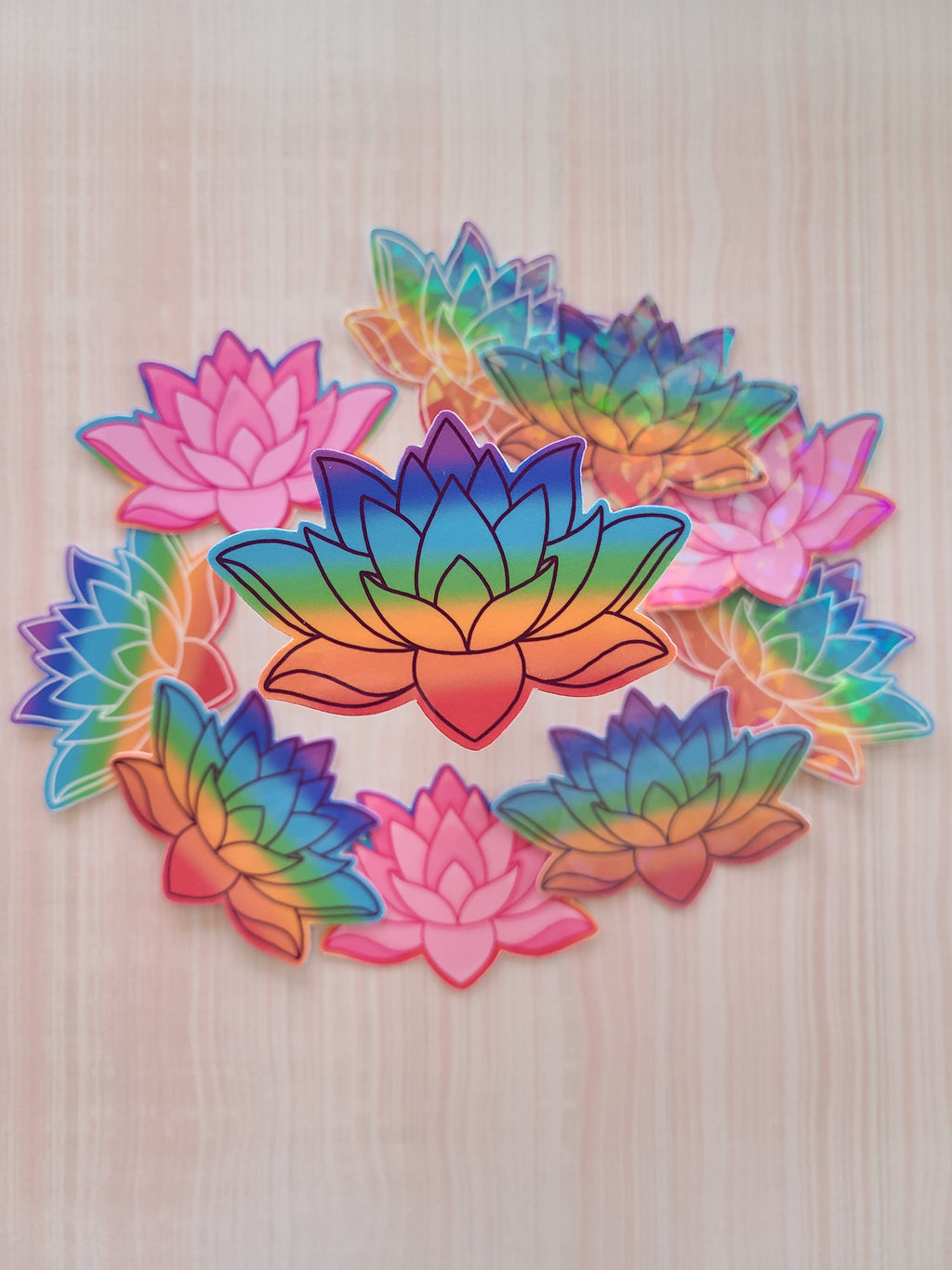 Lotus Flower Chakra-  Vinyl Sticker