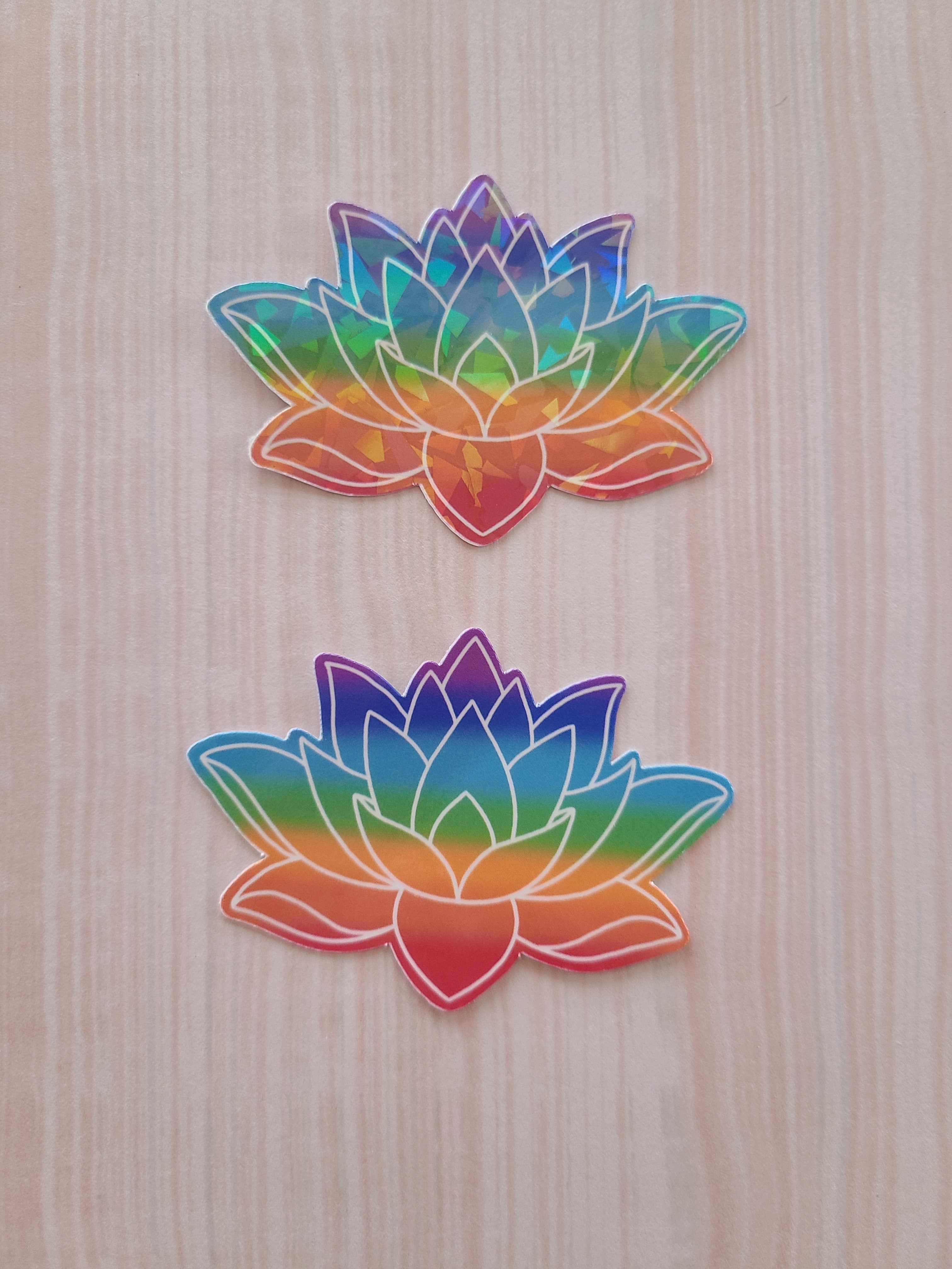 Lotus Flower Chakra-  Vinyl Sticker