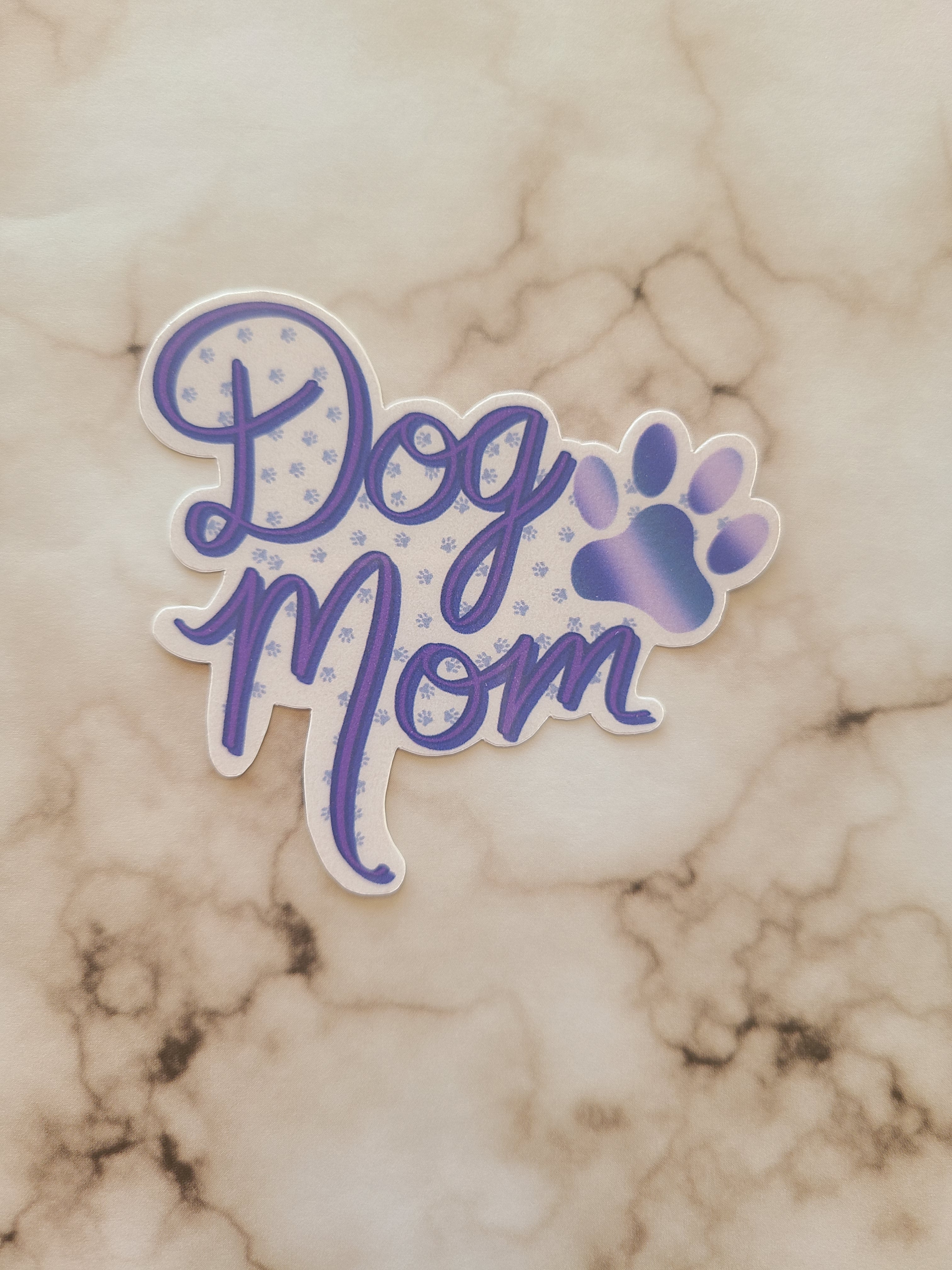 Dog Mom - Vinyl Sticker