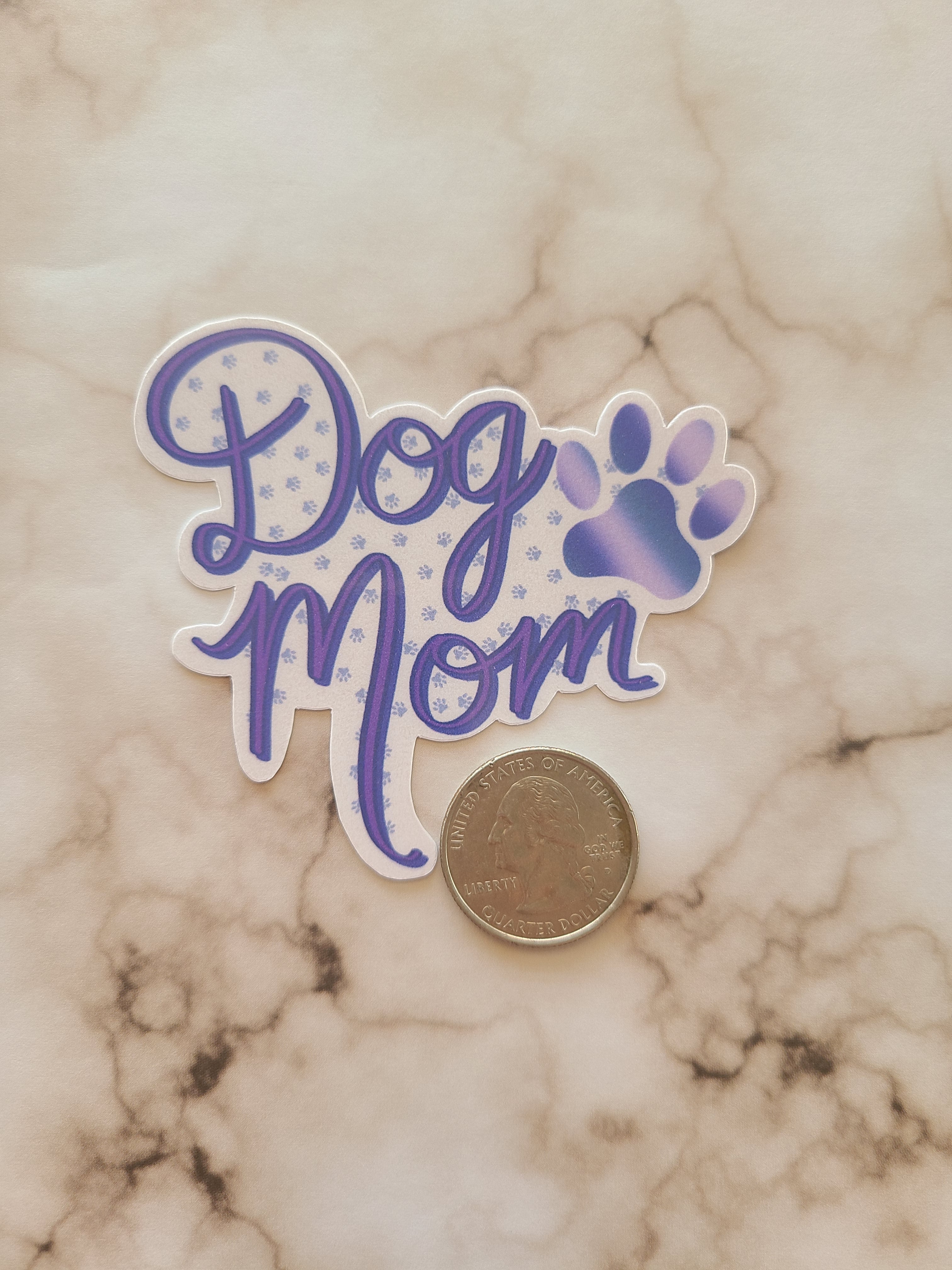 Dog Mom - Vinyl Sticker