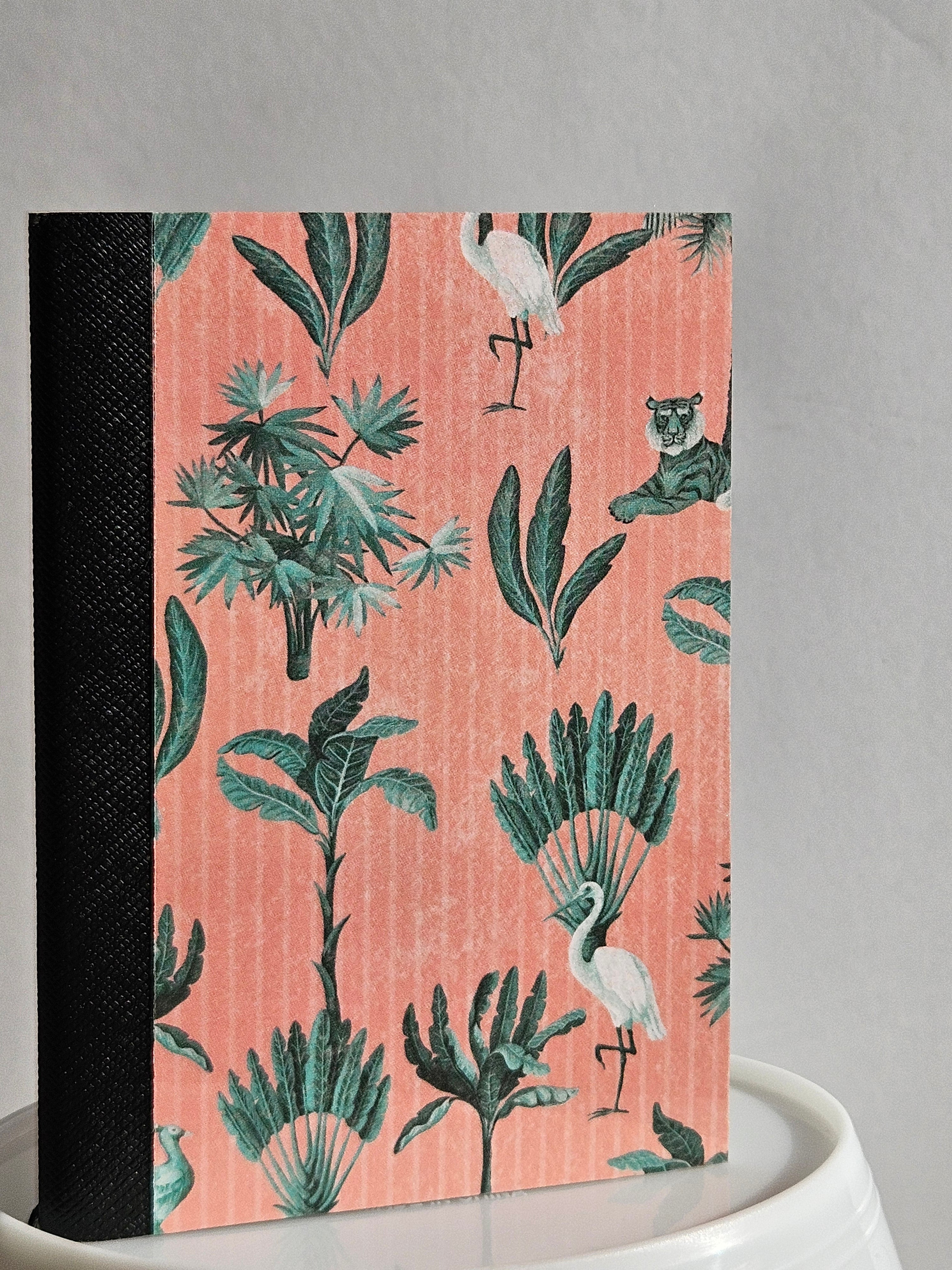 Mini Composition Notebook - Jungle and Plant Life Patterns (Multiple Cover Options)