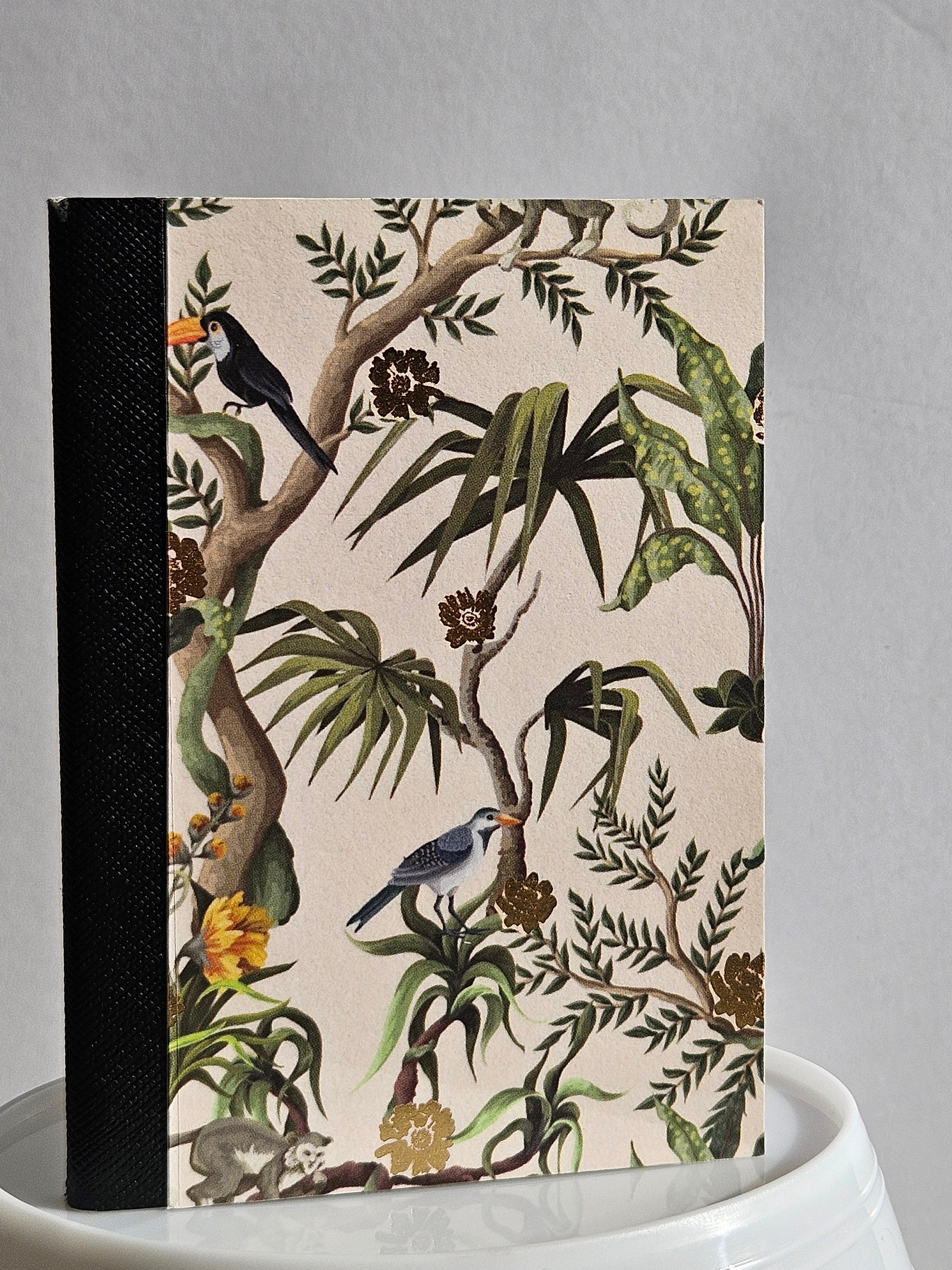 Mini Composition Notebook - Jungle and Plant Life Patterns (Multiple Cover Options)