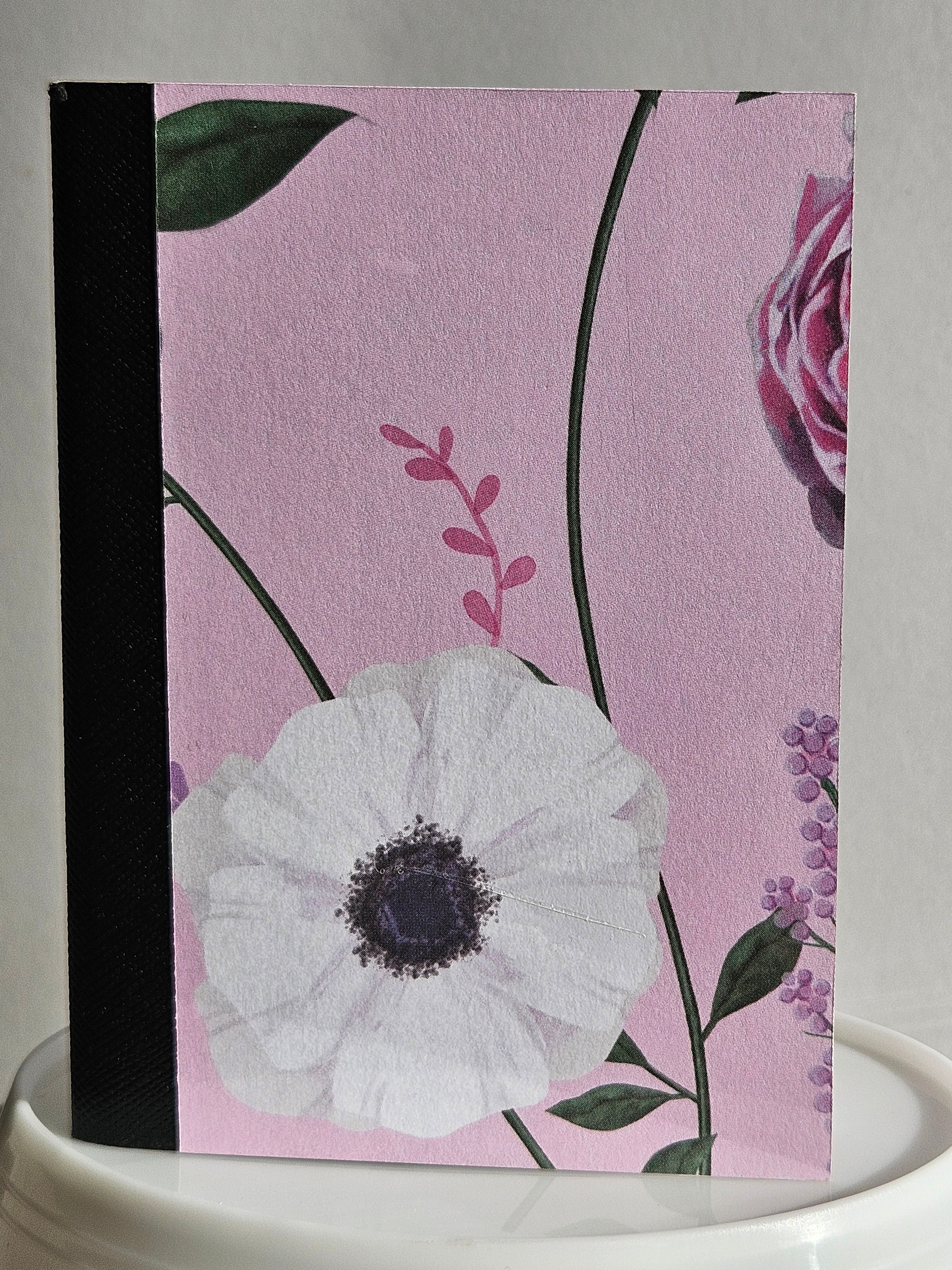Mini Composition Notebook - Floral Patterns (Multiple Cover Options)