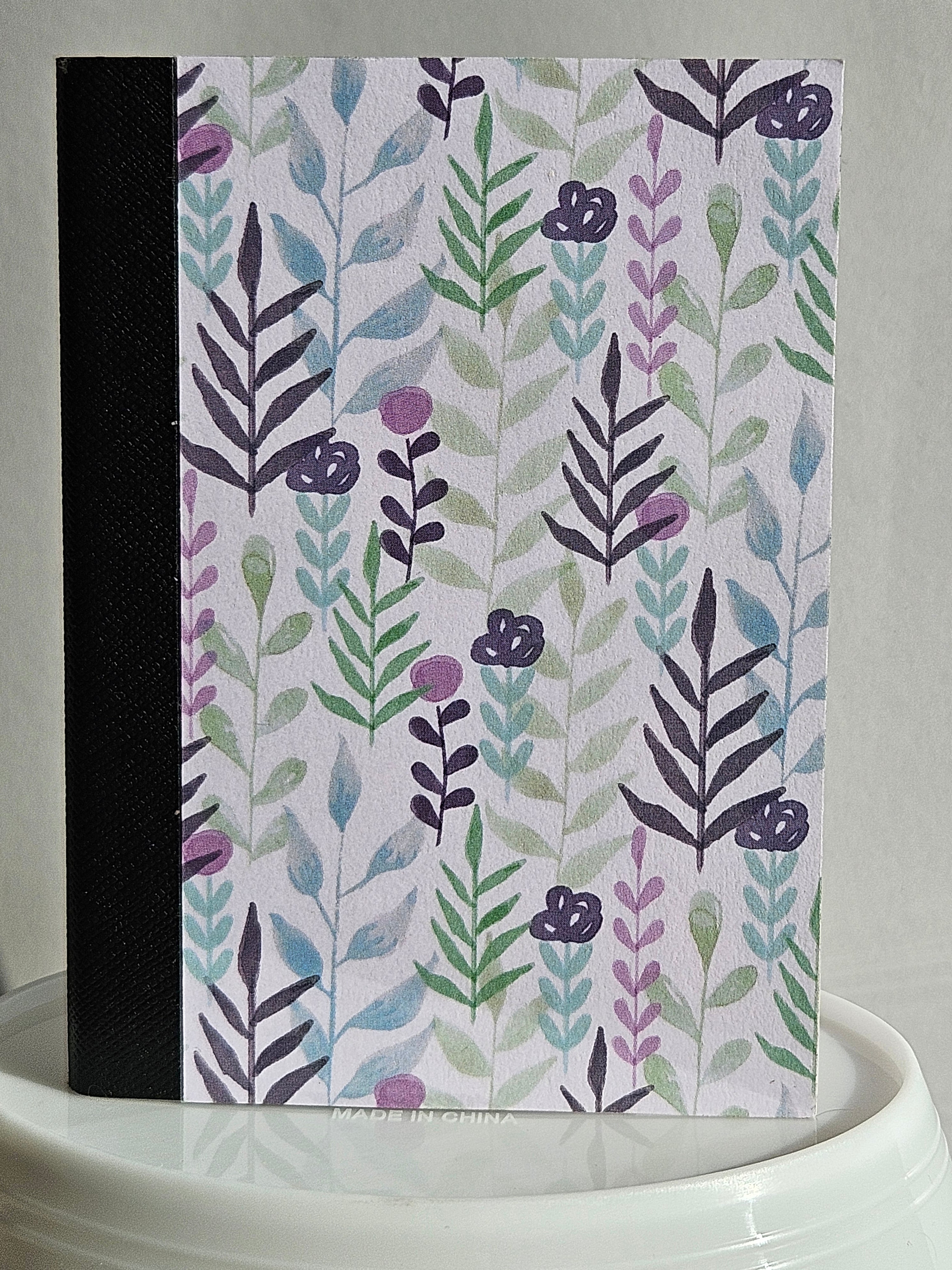 Mini Composition Notebook - Floral Patterns (Multiple Cover Options)