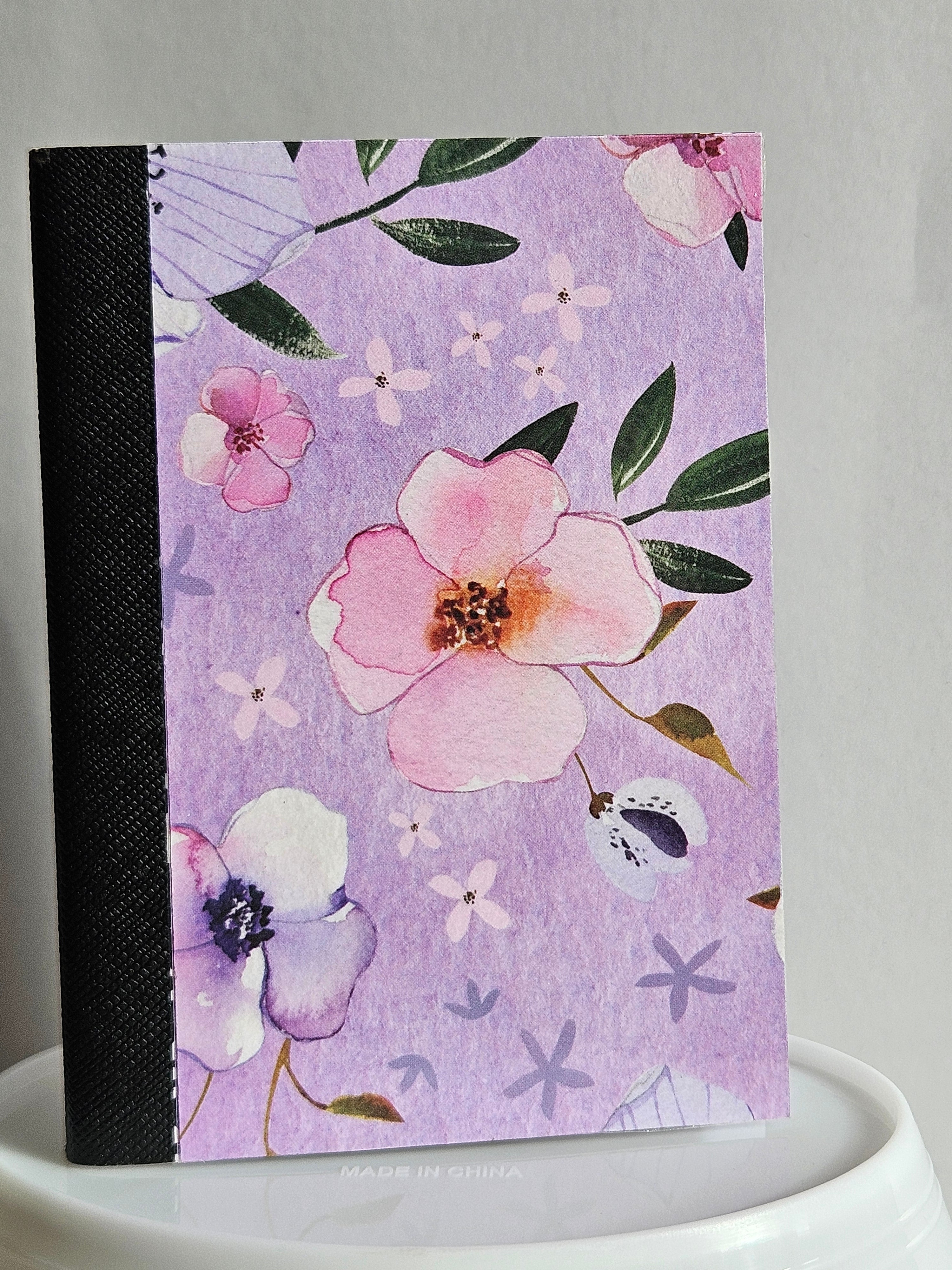 Mini Composition Notebook - Floral Patterns (Multiple Cover Options)