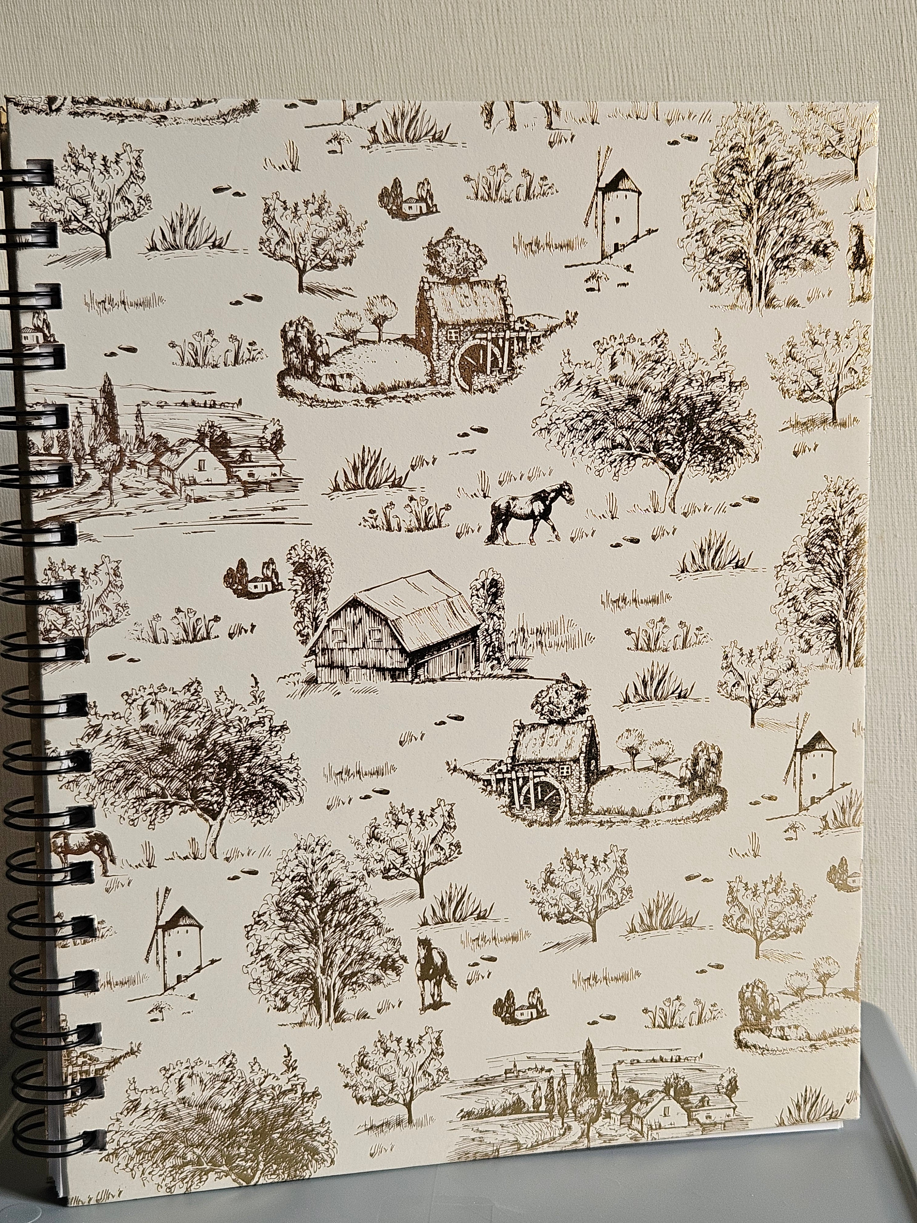 Prayer Journal, Ornamental Swirl Layout (Multiple Cover Options)