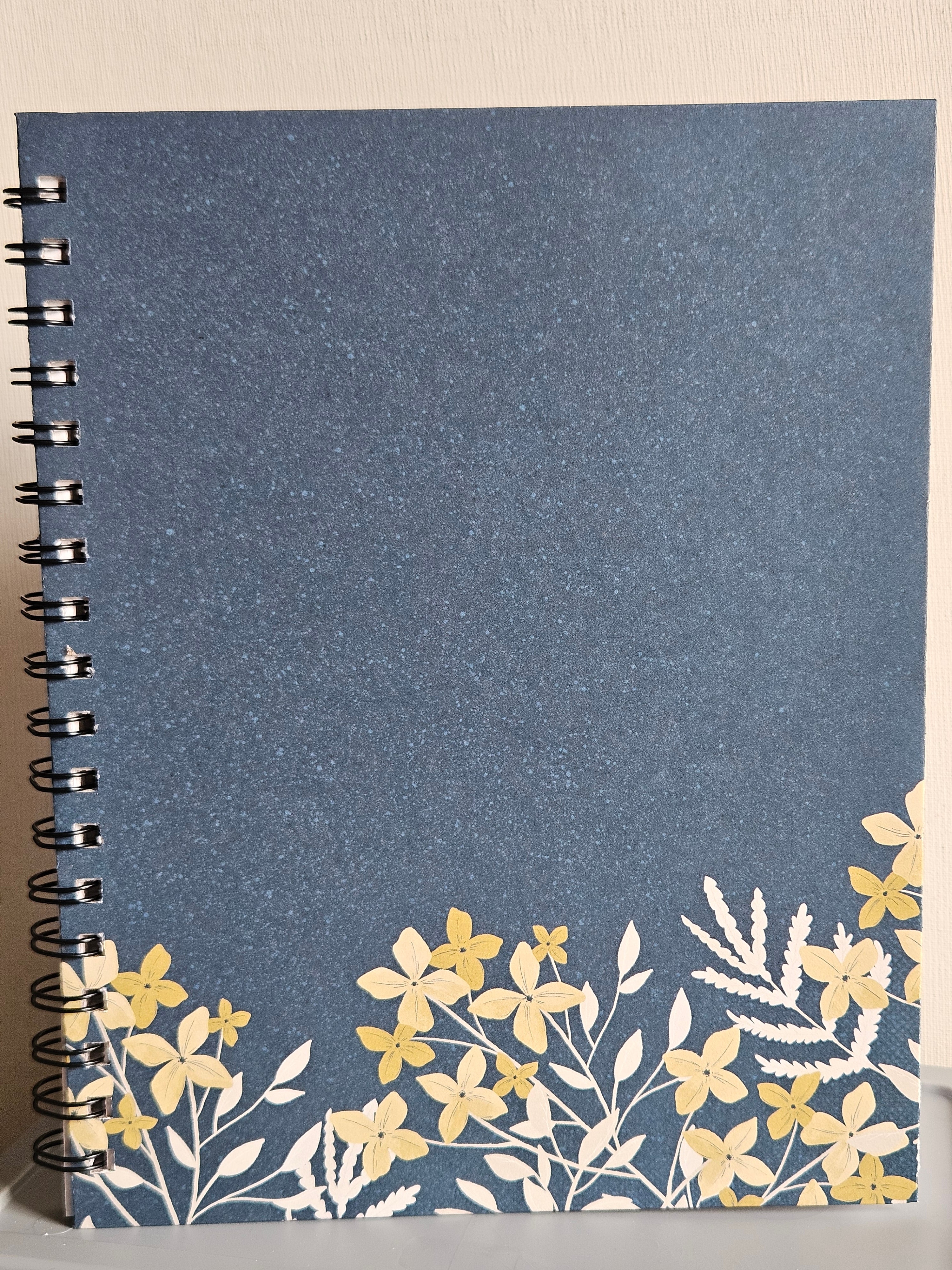 Blank Drawing Notebook, Sketchbook (Multiple Cover Options)