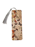 Handmade Laminated Bookmark with Tassel- Vintage Butterflies