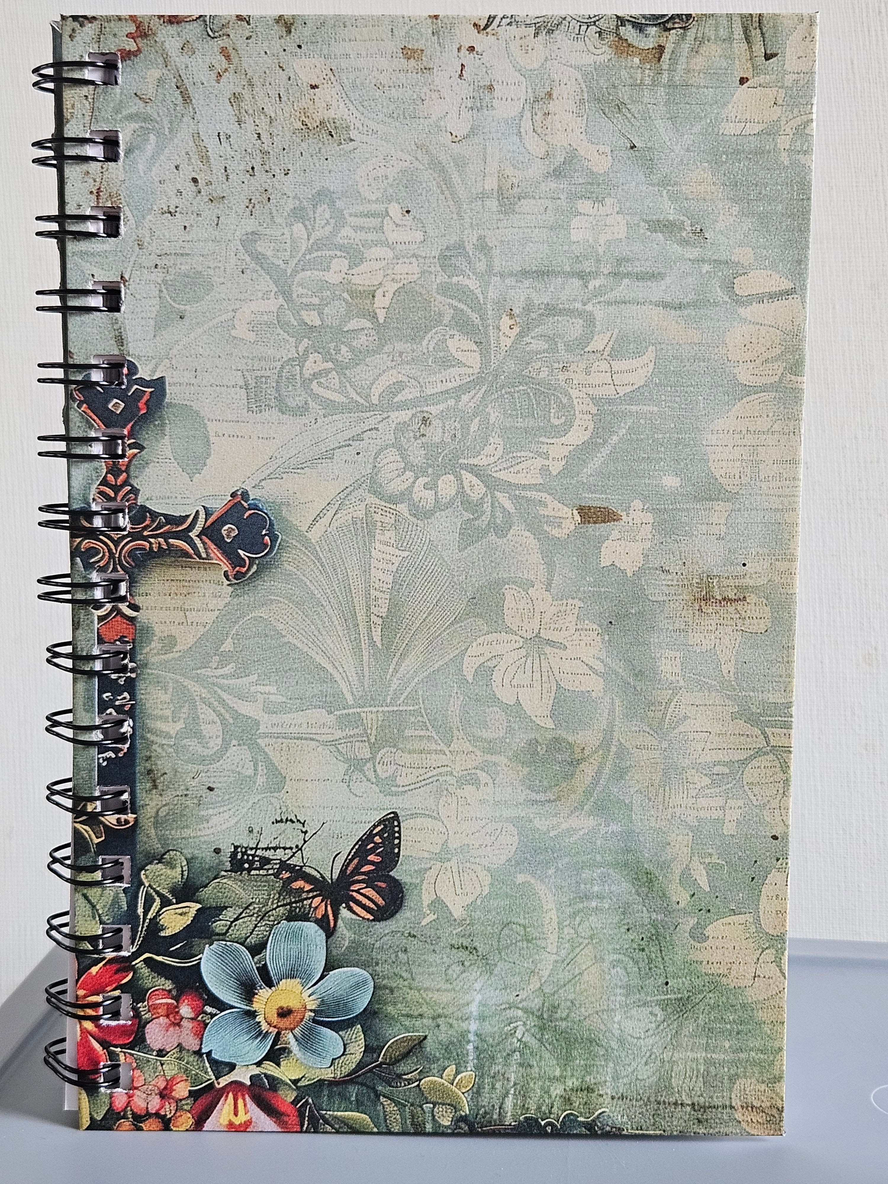 Lined Notebook with Scripture - Small (Multiple Cover Options)