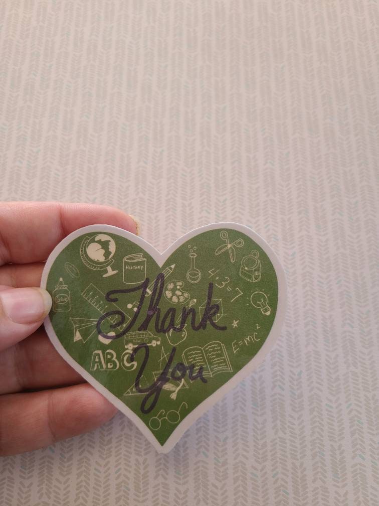 Thank You Teachers -Vinyl Sticker