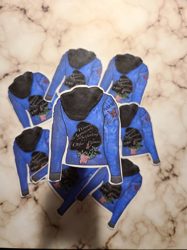 Girl Gang, Women Aggressively Supporting Other Women Jacket- Inspirational Vinyl Sticker