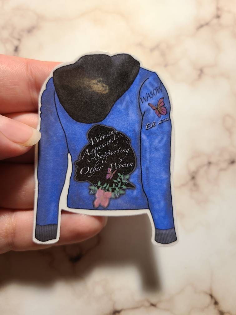 Girl Gang, Women Aggressively Supporting Other Women Jacket- Inspirational Vinyl Sticker