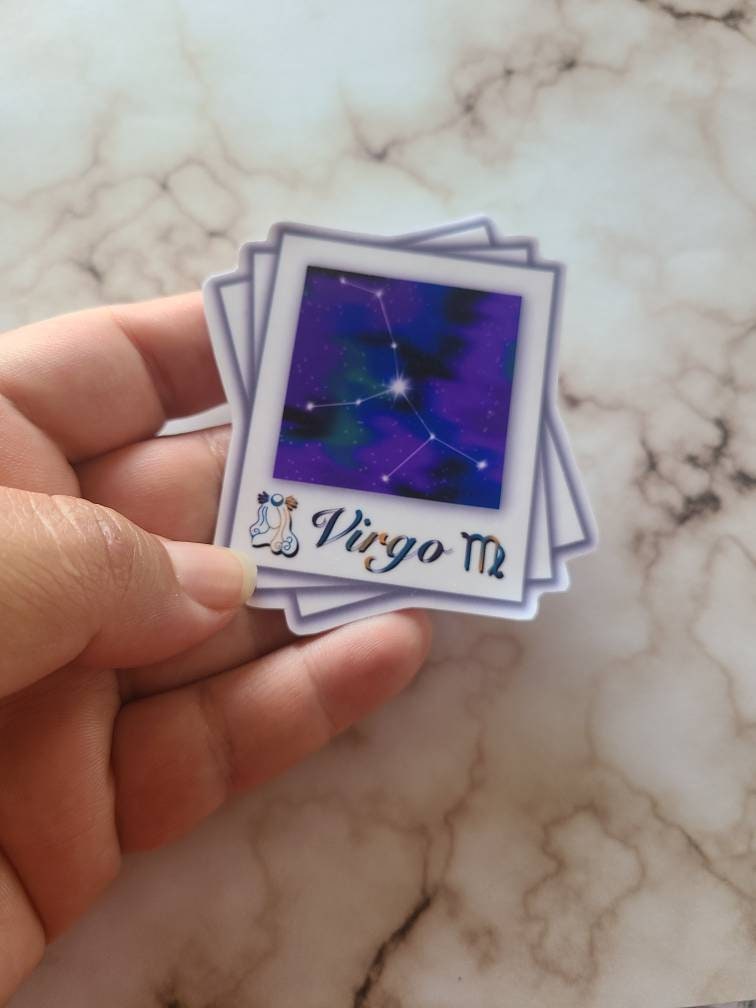 Virgo Zodiac Constellation - Vinyl Sticker