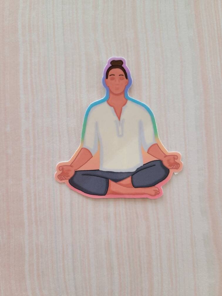 Meditation Chakra - Vinyl Sticker