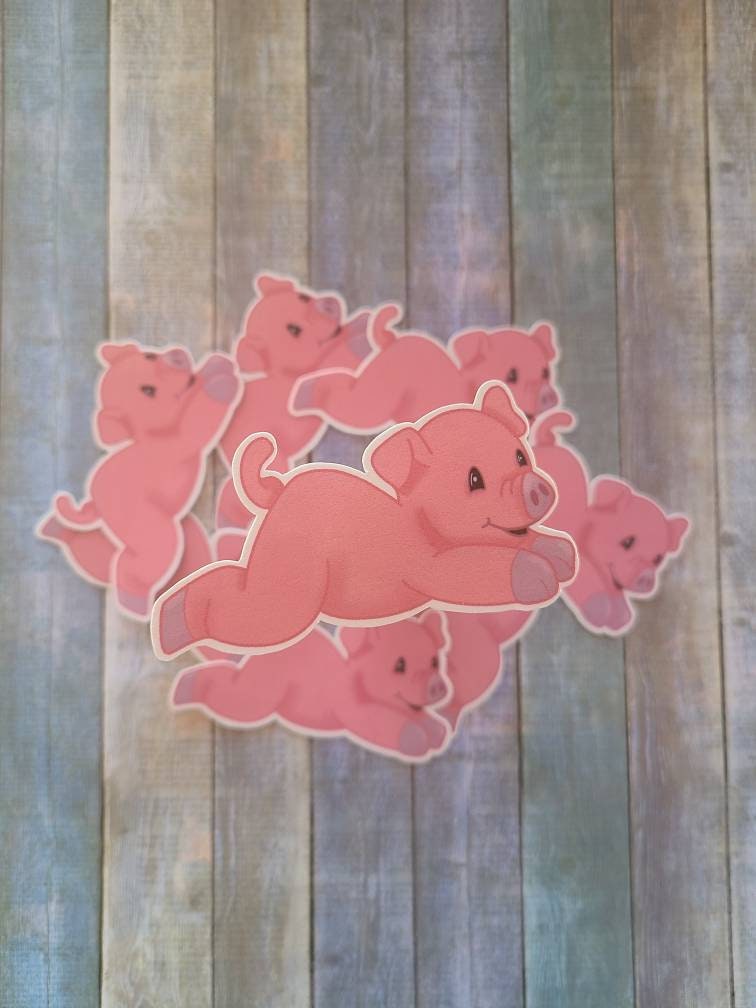 This Little Piggy - Vinyl Sticker