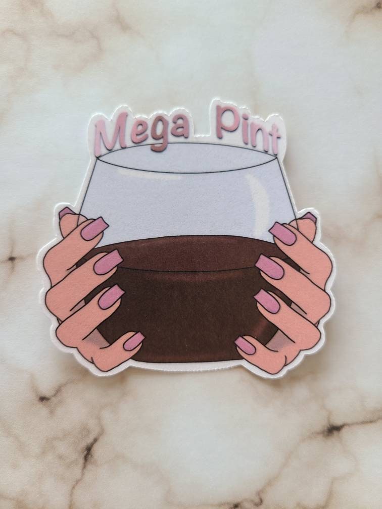 Adult Bevarages Happy Hour - Vinyl Sticker Set