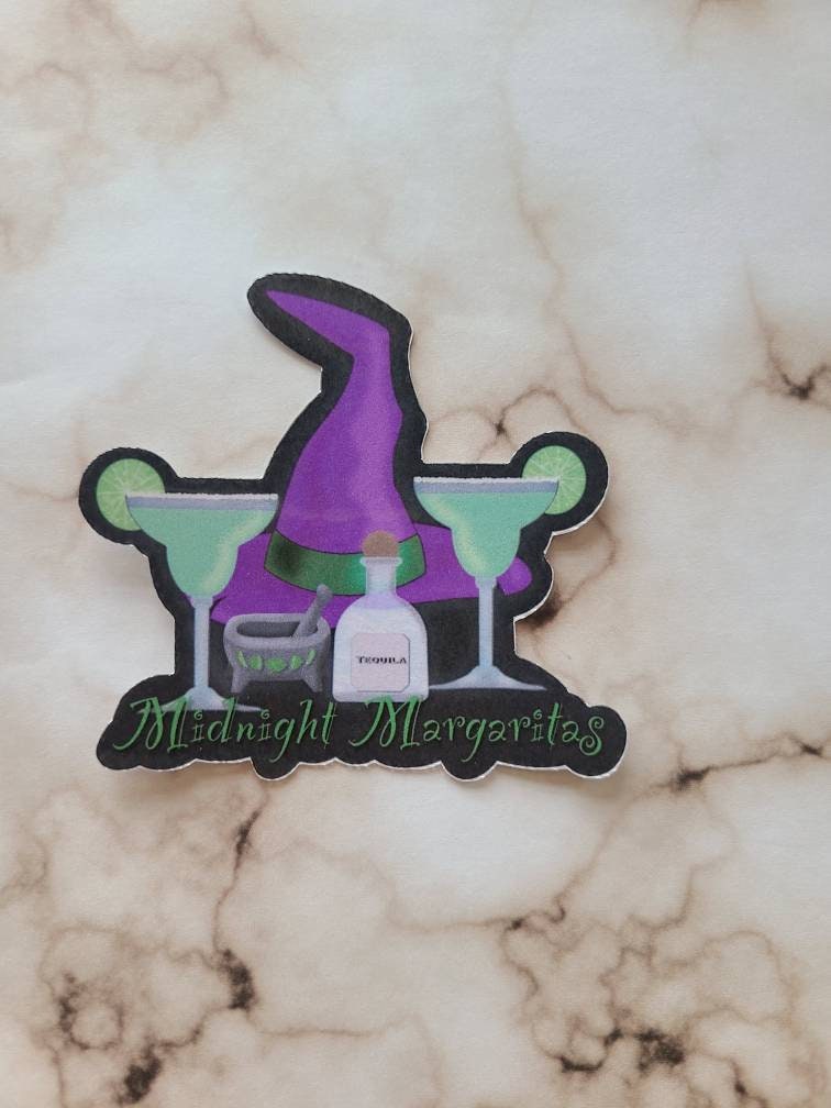 Midnight Margaritas - Laminated Vinyl Sticker