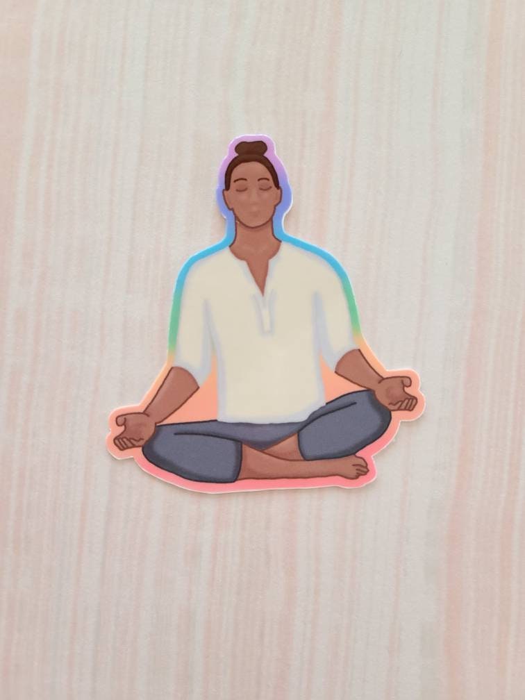 Meditation Chakra - Vinyl Sticker
