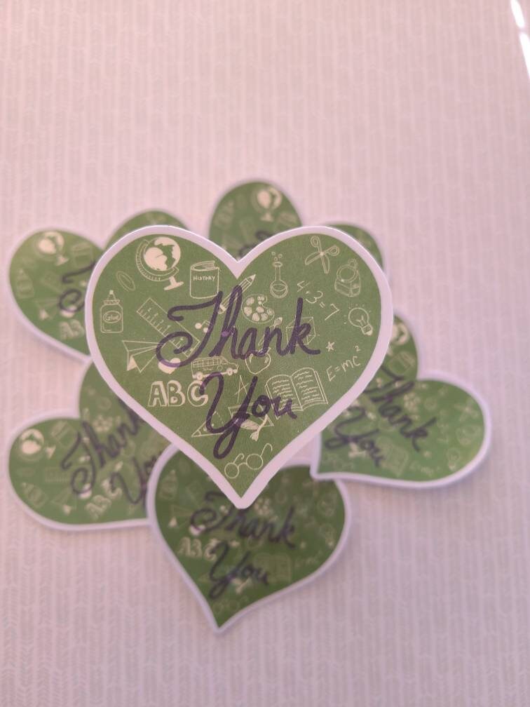 Thank You Teachers -Vinyl Sticker
