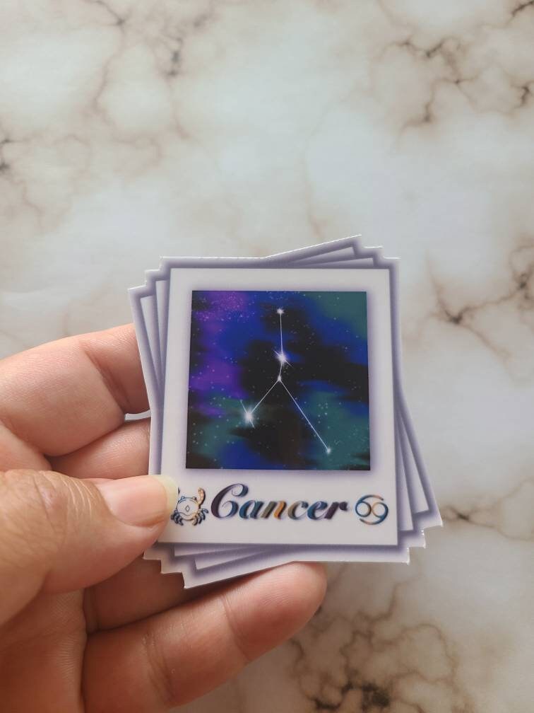 Cancer Zodiac Constellation - Vinyl Sticker