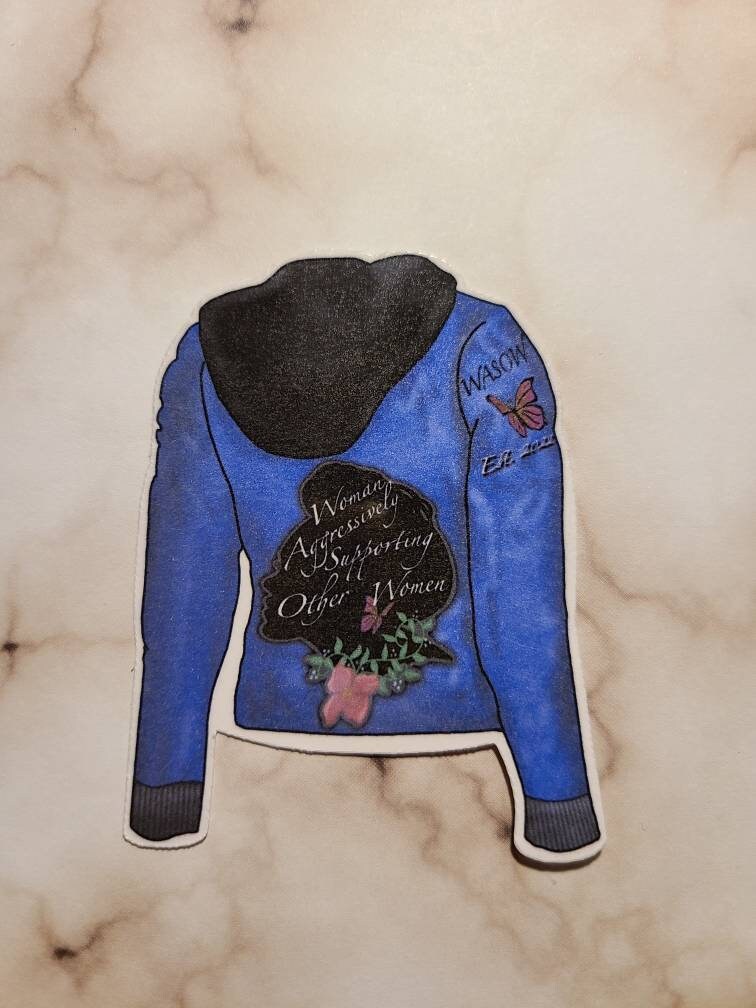 Girl Gang, Women Aggressively Supporting Other Women Jacket- Inspirational Vinyl Sticker