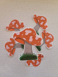Red Cap Mushroom - Vinyl Sticker